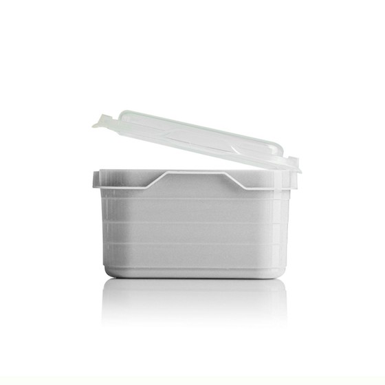 White 100 ml Food Container BPA Free
